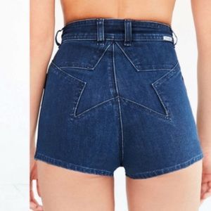 Wrangler X Urban Outfitters Cheeky Star Shorts